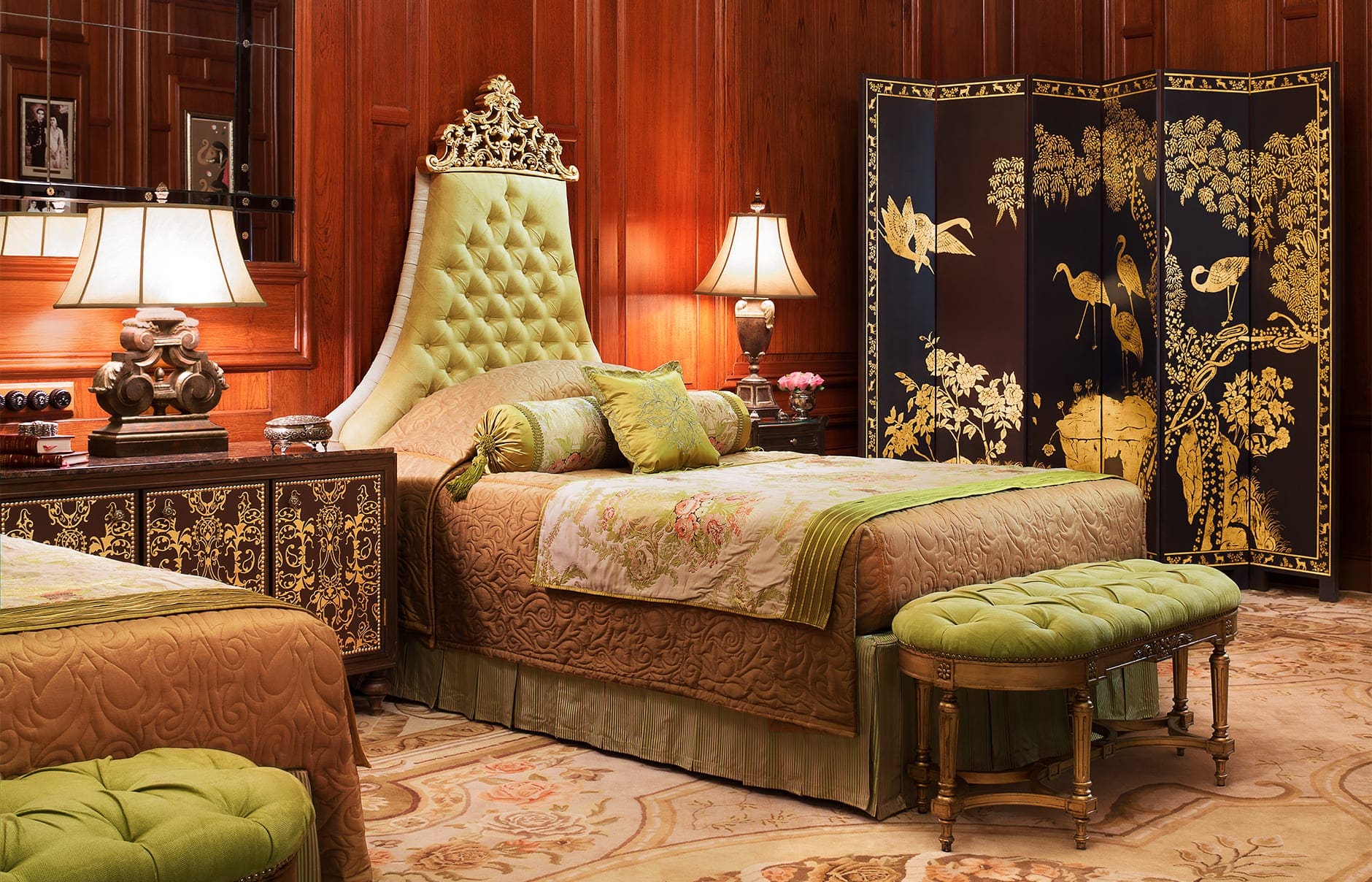 Taj Rambagh Palace, Jaipur, India. Luxury Hotel Review by TravelPlusStyle. Photo © Taj Hotels Resorts and Palaces hi_h4ej0_67917630_royal_suite_-_pothikhana_suite_2