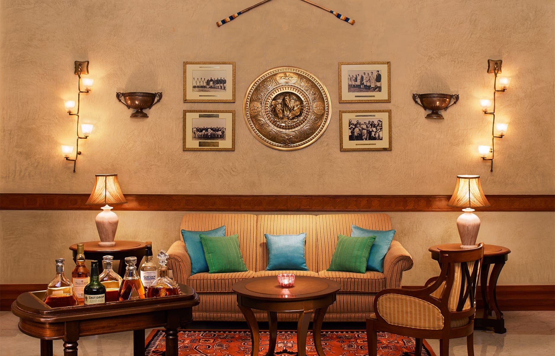 Taj Rambagh Palace, Jaipur, India. Luxury Hotel Review by TravelPlusStyle. Photo © Taj Hotels Resorts and Palaces hi_h4ej0_67917722_trpj_polobar_2a_7570