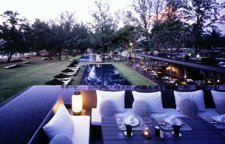 Rooftop dining. SALA Phuket Resort and Spa