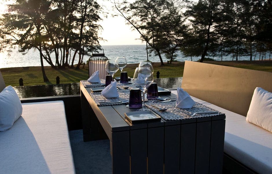 Rooftop dining. SALA Phuket Resort and Spa