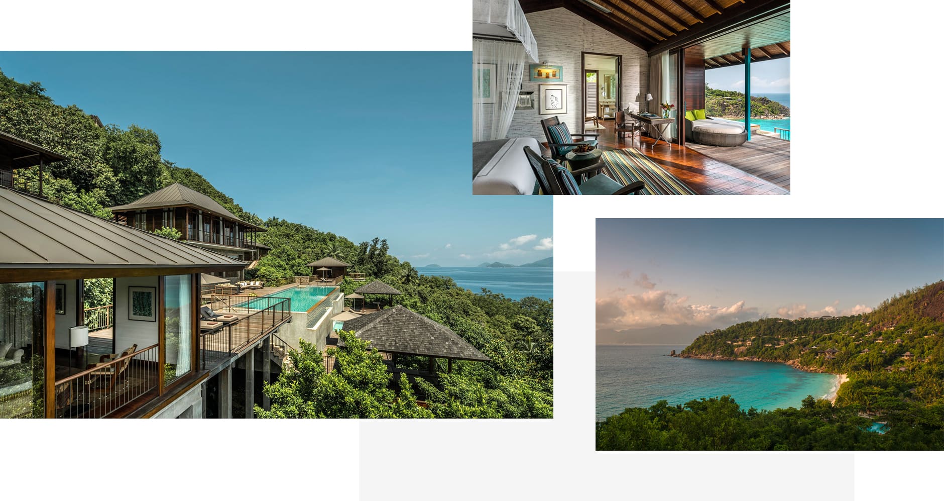 Four Seasons Resort Seychelles, Mahe Island. The Best Luxury Resorts in the Seychelles. TravelPlusStyle.com four-seasons-resort-seychelles-komp-narrow