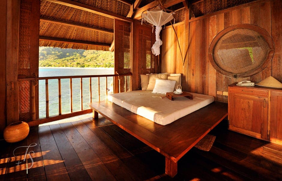 Living Room, Water Villa nr 3. Six Senses Ninh Van Bay, Vietnam