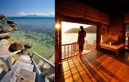 Water villa 3. Six Senses Ninh Van Bay, Vietnam