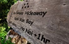 Own timezone. Six Senses Ninh Van Bay, Vietnam