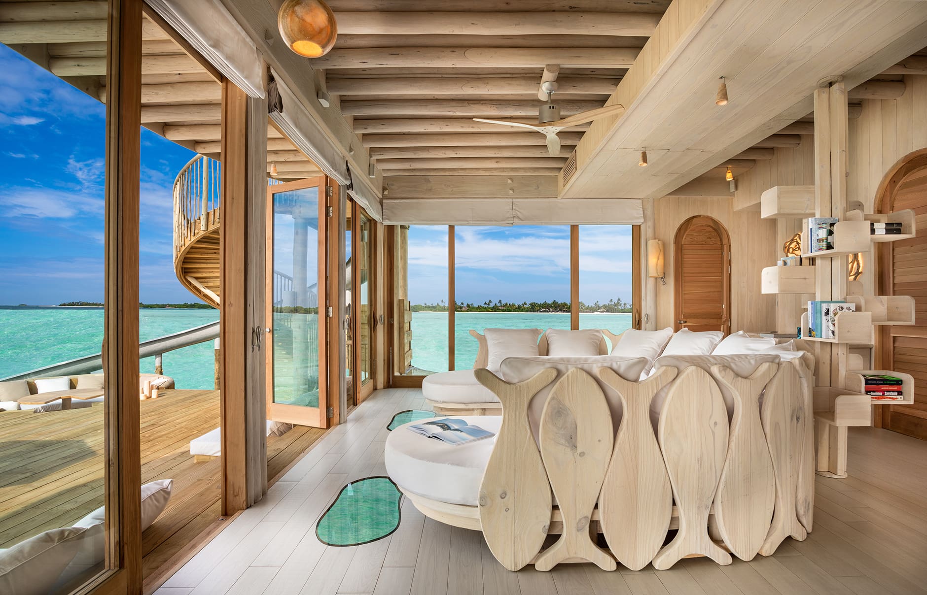 Soneva Jani, Medhufaru Island, Noonu Atoll, Maldives. Luxury Hotel Review by TravelPlusStyle. Photo © Soneva 17210_soneva-jani-2-bedroom-water-reserve