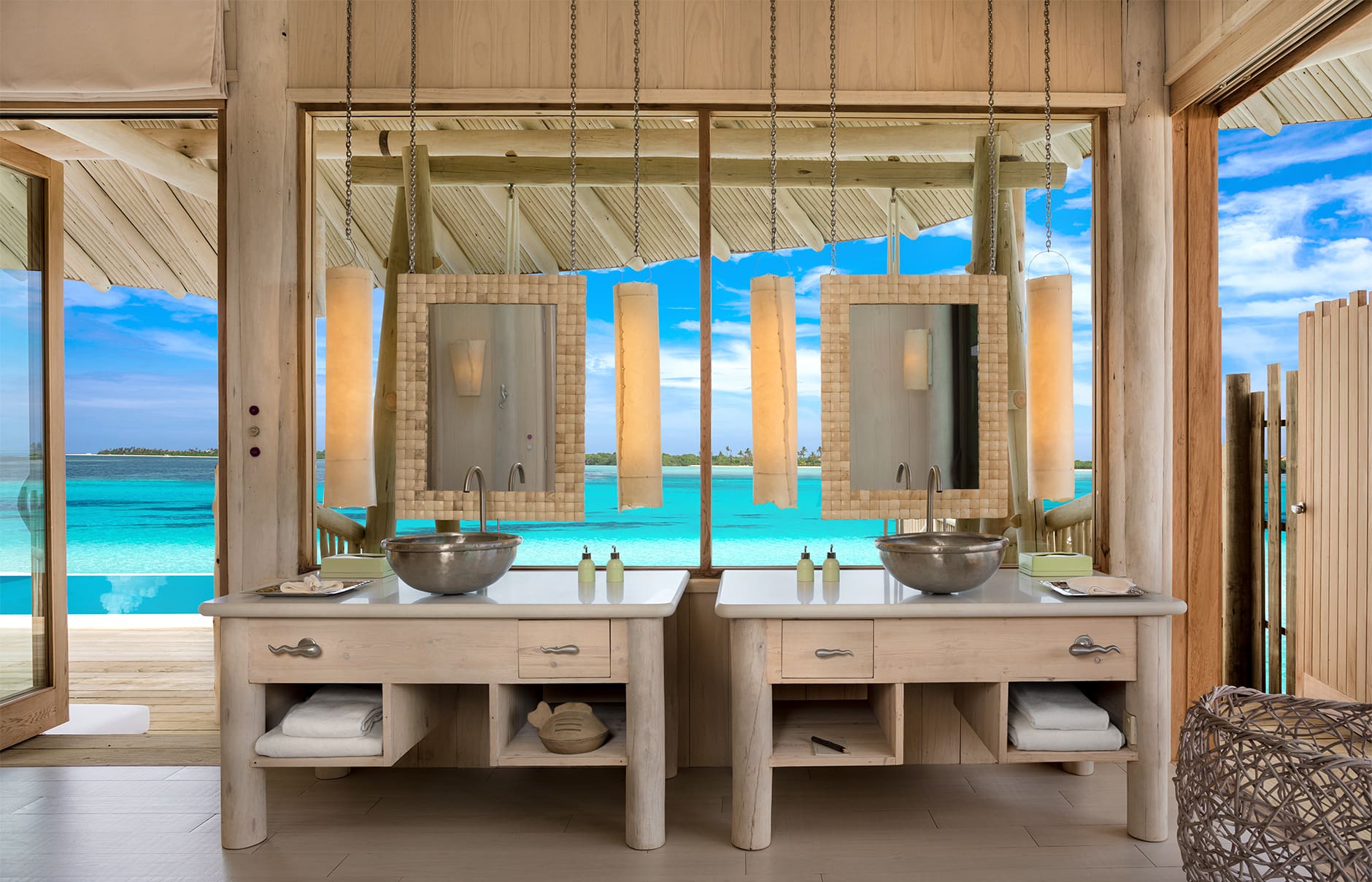 Soneva Jani, Medhufaru Island, Noonu Atoll, Maldives. Luxury Hotel Review by TravelPlusStyle. Photo © Soneva 17391_soneva-jani-1-bedroom-water-reserve-with-slide