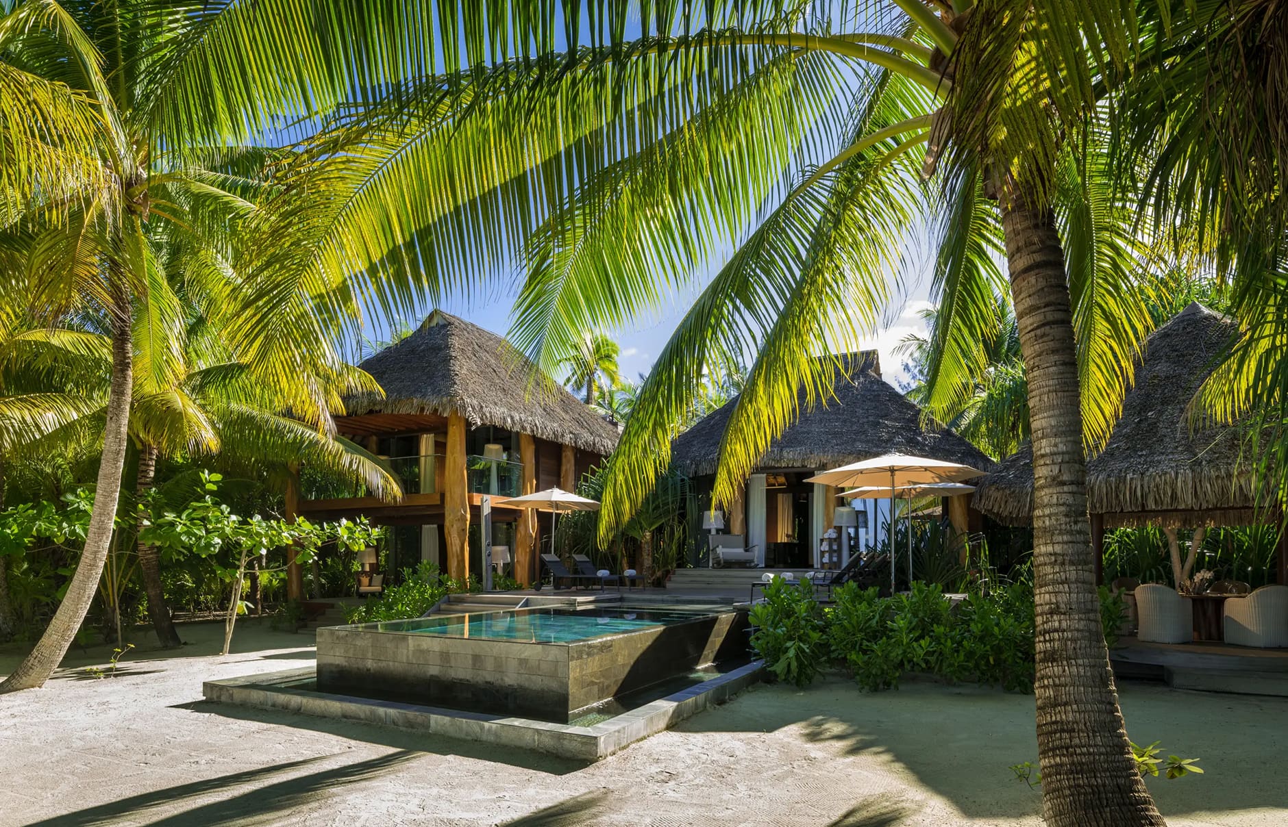 The Brando, French Polynesia • TravelPlusStyle.com 3-bedroom-villa-exterior-day-01