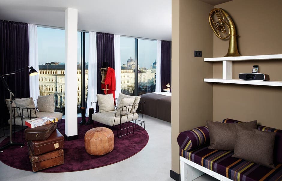 25hours Hotel Wien, Vienna, Austria. © 25hours Hotels