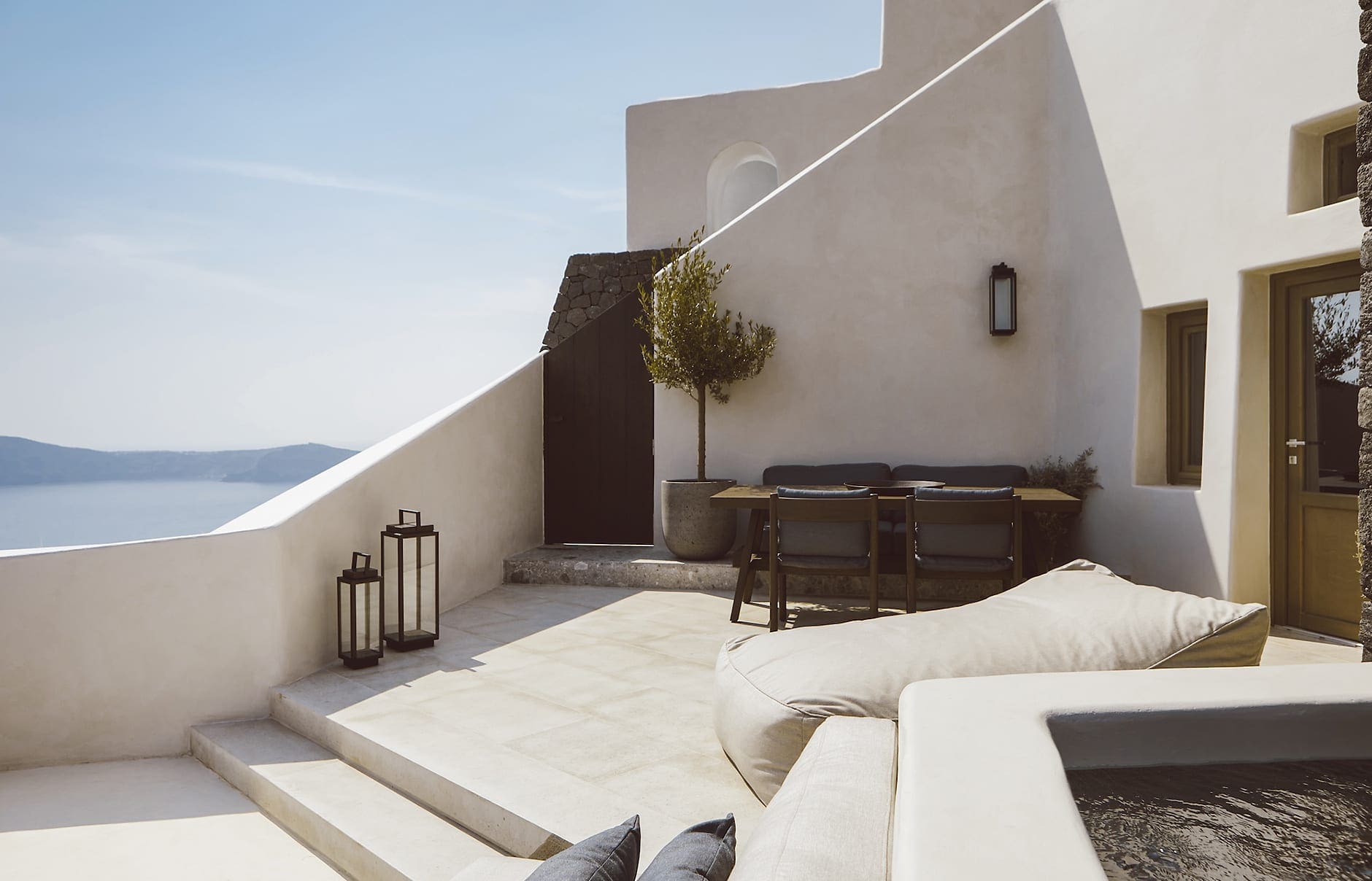 Vora Villas Santorini, Greece. Hotel Review by TravelPlusStyle. Photo © VORA 023-ds-vora