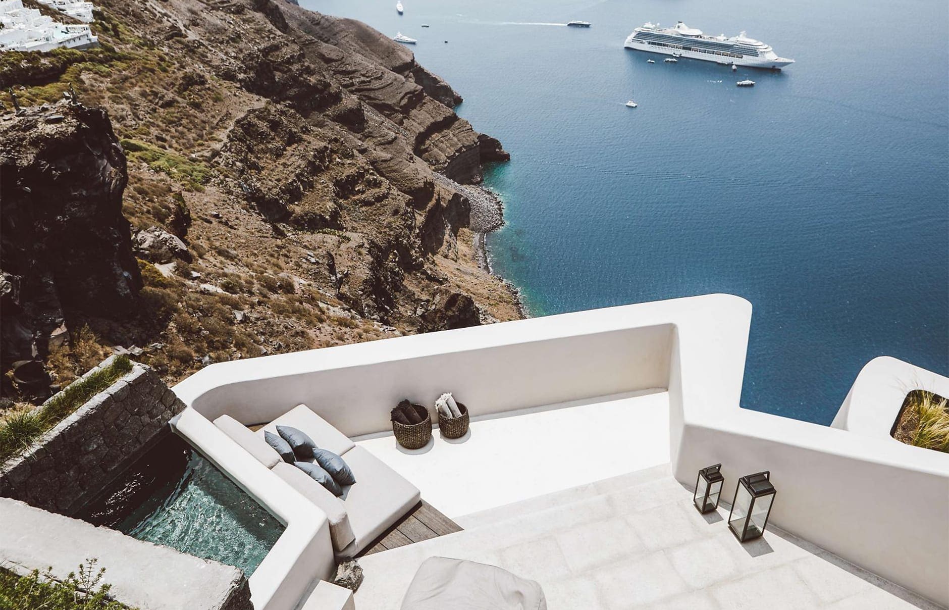 Vora Villas Santorini, Greece. Hotel Review by TravelPlusStyle. Photo © VORA 1-_vora