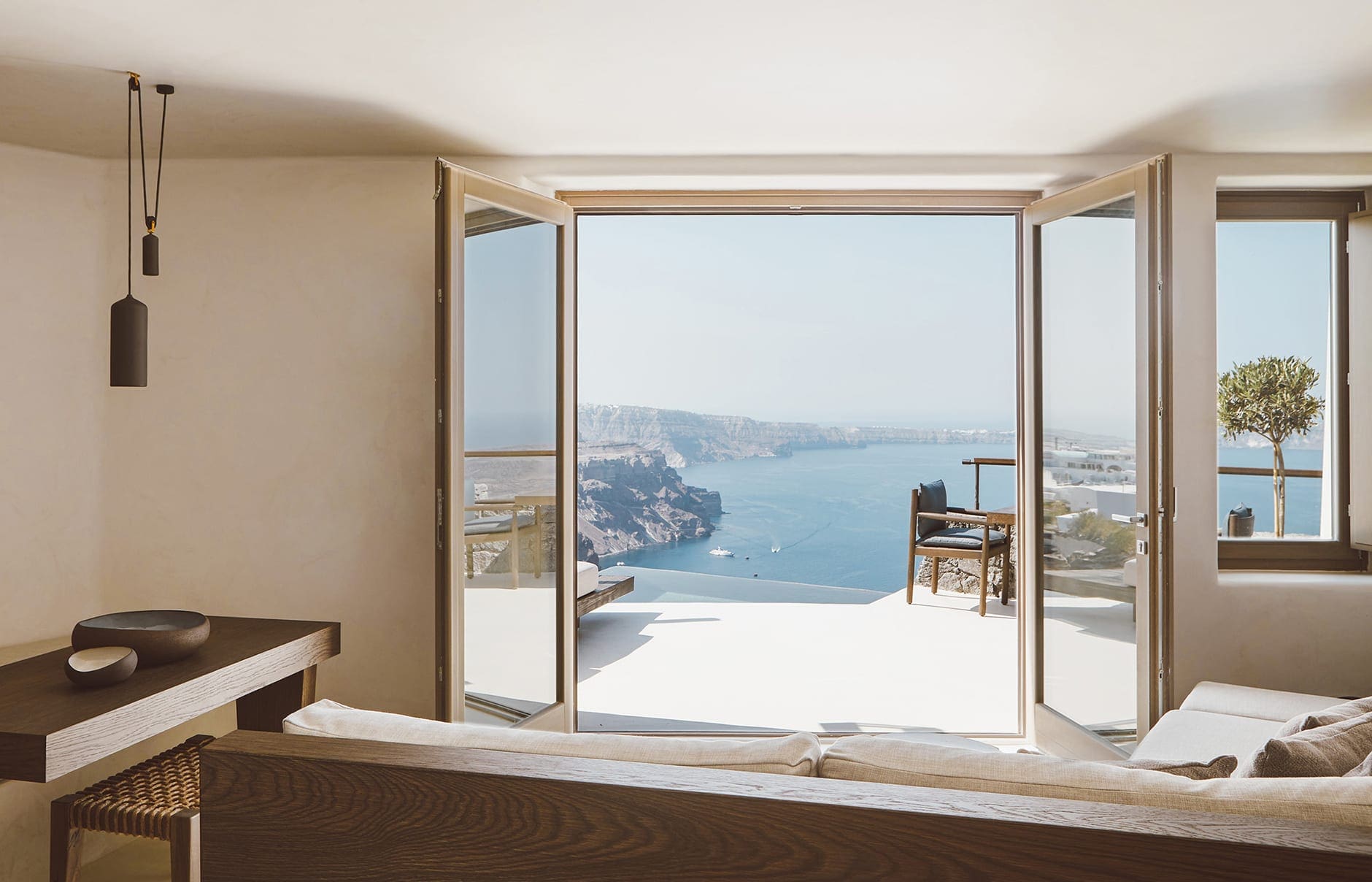 Vora Villas Santorini, Greece. Hotel Review by TravelPlusStyle. Photo © VORA vora-5