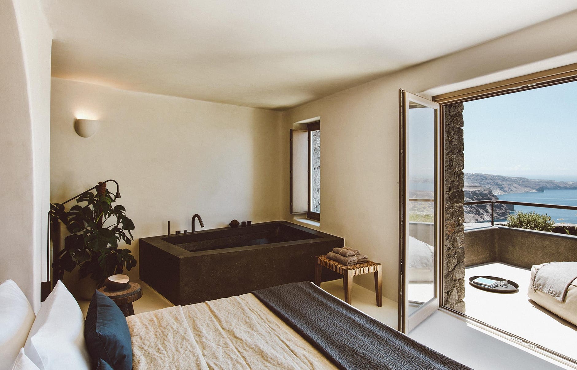 Vora Villas Santorini, Greece. Hotel Review by TravelPlusStyle. Photo © VORA vora-santorini-villa-ro-r-12