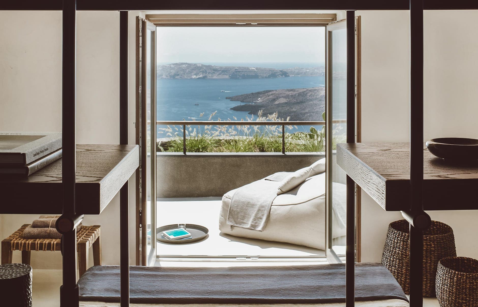Vora Villas Santorini, Greece. Hotel Review by TravelPlusStyle. Photo © VORA vora-santorini-villa-ro-r-13