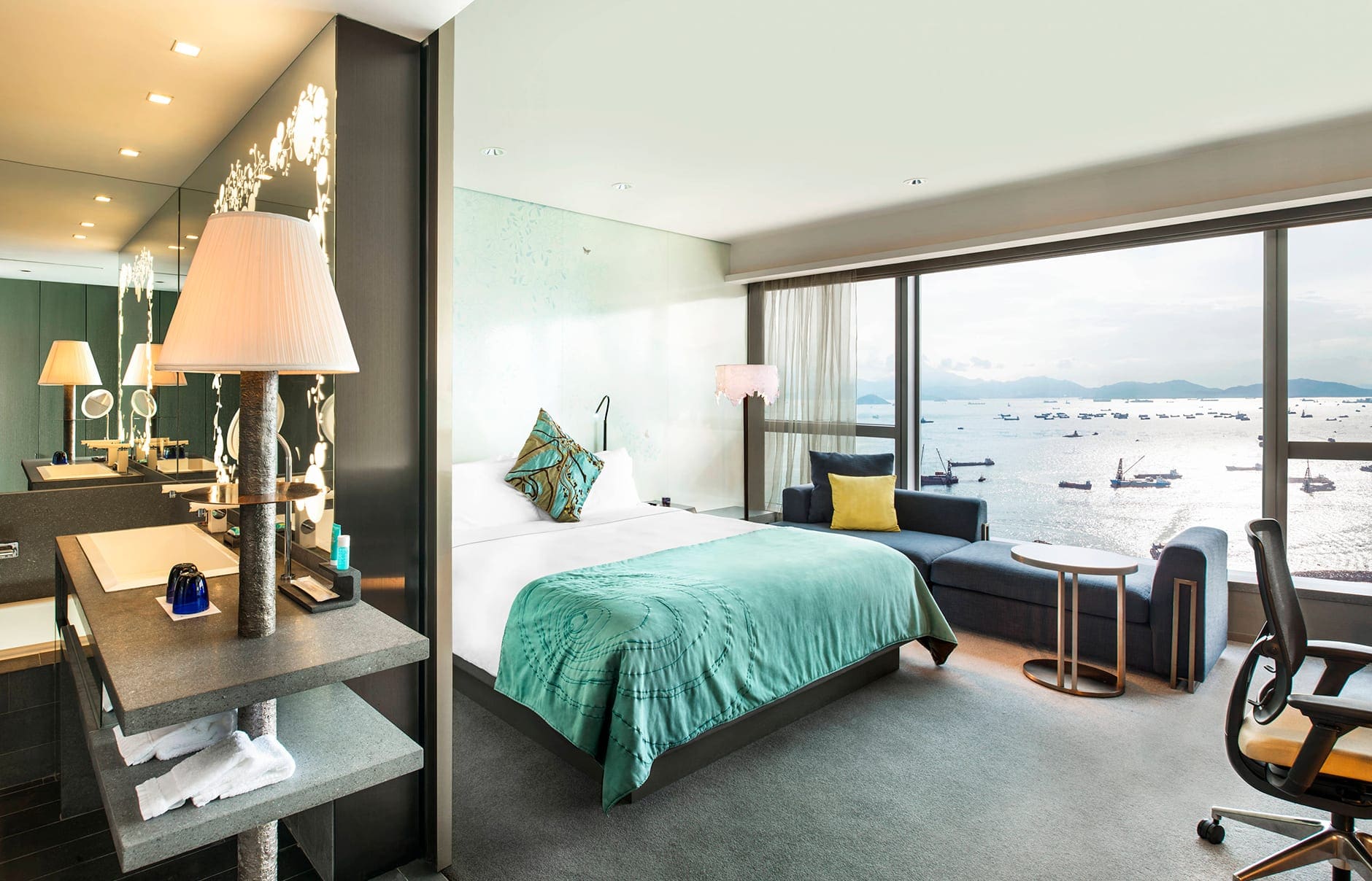 W Hong Kong - Hong Kong. Hotel Review by TravelPlusStyle. Photo © Marriott International 101160744-h1-hkgwh-fabulous-room-8831-hor-clsc