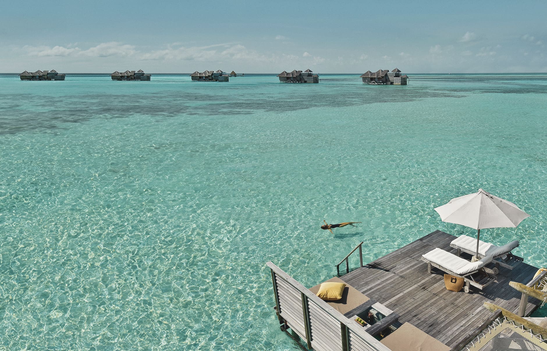 Staying at Gili Lankanfushi Maldives